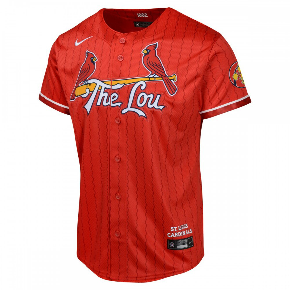 St. Louis Cardinals Youth 2024 City Connect Limited Jersey - Red-Pro Kit Vault | Brand New 26/27 Sports Jerseys
